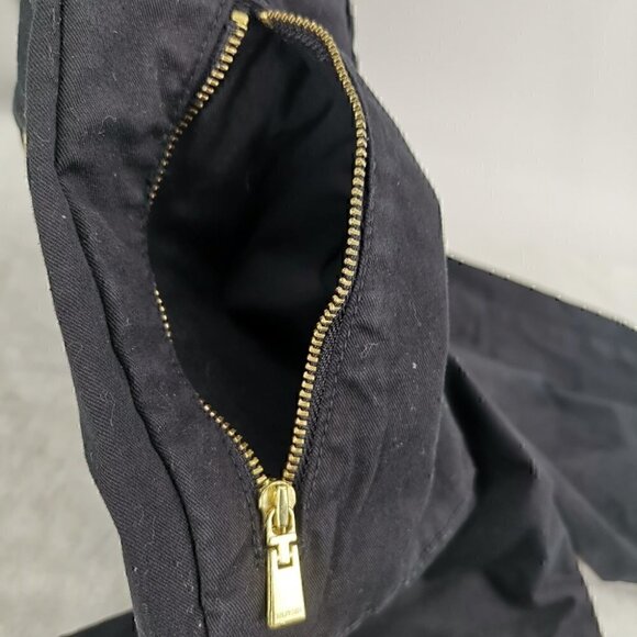 Tommy Hilfiger Women's 6 Mid Cotton Zipper Pants - Picture 4 of 10